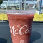 マクドナルド - ミックスベリーヨーグルトスムージー✧︎*。ちょっとハマってます(*^^*)