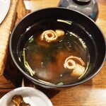 釜めし菜時記 さき亭 - お味噌汁