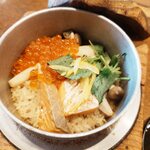 釜めし菜時記 さき亭 - 鮭いくら釜めし
