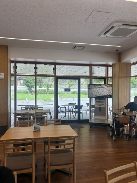 寺そば 寺カフェ 慈恩寺テラス内 - 羽前高松（そば）の写真