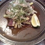 銀座 圓 - 戻り鰹のたたき