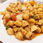 中華料理福臨門 - 小貝柱のピリ辛炒め850円