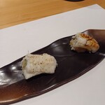 六本木きんめ鮨 - 長崎　煮穴子（塩とツメ）