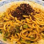 つけめん桜の如く - 途中でラー油ブースト