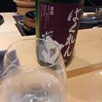 六本木きんめ鮨 - ばくれん（亀の井酒造）山形県