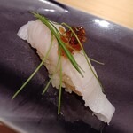 六本木きんめ鮨 - 青森　鮫鰈