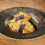 秋茄子のパスタ