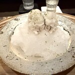 伏見町 栫山 - 【 鱧 】氷の上に鱧　