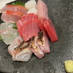 押上つち屋 - お刺身7種、2人用