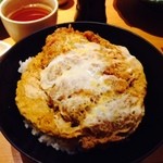 新宿さぼてん - さぼてん カツ丼 1250円　　大盛り無料