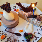 カーサ・デル・チーボ - 誕生日プレート