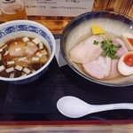 JAPANESE光ラーメン - 特製昆布水つけ麺　醤油