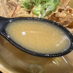 味噌ラーメン百庵 - スープ