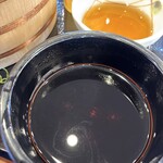 丸亀製麺 - 鰹出汁の甘辛い醤油ダレが合う！
