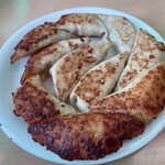 ら～めん石狩 - 円盤餃子(痛風発症前)