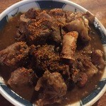 宇ち多゛ - 閉店間際の煮込み。選べないけどしっかり煮込まれてて濃厚です。