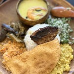 ヤムヤムカデー - トッピングの味のスパイスフライがあったラッキーな日！