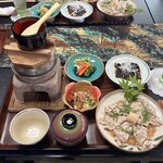 Cafe かぐら - 釜飯膳(\1,700)