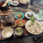 Cafe かぐら - 釜飯膳(\1,700)