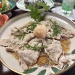 Cafe かぐら - 釜飯膳(\1,700)　冷しゃぶ
