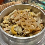Cafe かぐら - 釜飯膳(\1,700)　釜飯