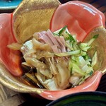 Cafe かぐら - 釜飯膳(\1,700)　ザーサイ奴
