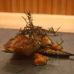 RISTORANTE IL NODO - さかな人長谷川さんのアカハタ ナス パプリカ