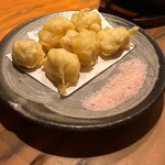 Bar MICHIya - 鯛 白子天ぷら