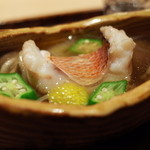 神楽坂 石かわ - 甘鯛 2014.10.1x