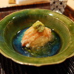 神楽坂 石かわ - 蟹ジュレがけ 2014.10.1x