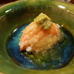 神楽坂 石かわ - 蟹ジュレがけ 2014.10.1x