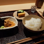 神楽坂 石かわ - お食事 2014.10.1x