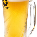だんまや水産 - 生ビール_中