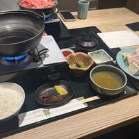 しゃぶ禅 梅田店 - 豚しゃぶランチ