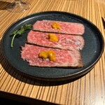 TEPPAN MAFIA 吉祥寺店 - 雲丹が乗ってる肉