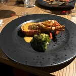 TEPPAN MAFIA 吉祥寺店 - 伊勢海老の雲丹ソース掛け