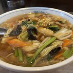東華楼 - 広東麺大盛