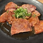 焼肉 1129 高井田店 - ジューシーハラミ特盛(1308円)