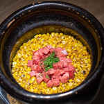 USHIGORO S. - 牛ヒレと焼きとうもろこしの土鍋ご飯