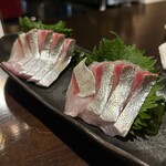 いつらく - シマアジお刺身