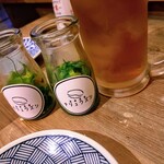 海鮮酒場チリュウズシ - お通し