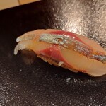 すし 良月 - 鬼鯵（淡路）