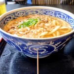 大江戸うどん さくら - カスうどん大盛り