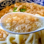 大江戸うどん さくら - カスうどん大盛りのカス