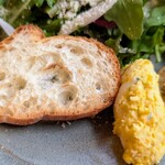 ベジバル チバットリア - バゲット＆カボチャのポテトサラダ♡