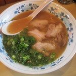 長浜ラーメン浜ちゃん - 長浜ラーメン５５０円(2014/10)