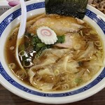 みつよし - ワンタン麺麺少なめ