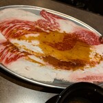 厚切り牛タン 焼肉一心たん助 - 『仙台黒毛和牛の焼きユッケ』