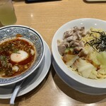丸源ラーメン - 旨辛肉つけ麺