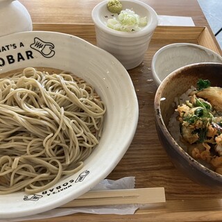 口コミ一覧 : WHAT'S A SOBAR （ホワッツ ア ソバル） - 本町/そば